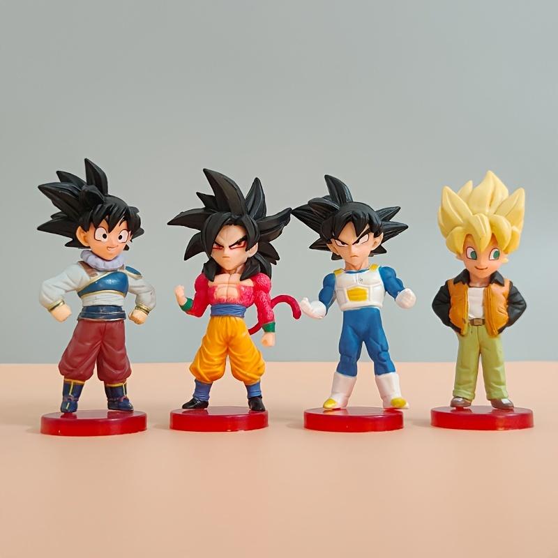 Фигурки Dragon Ball Саян Гоку Мини Аниме Фигурка 20 Стилей Игрушки Аниме Модели Для Детского Дня Рождения Украшение Автомобиля
