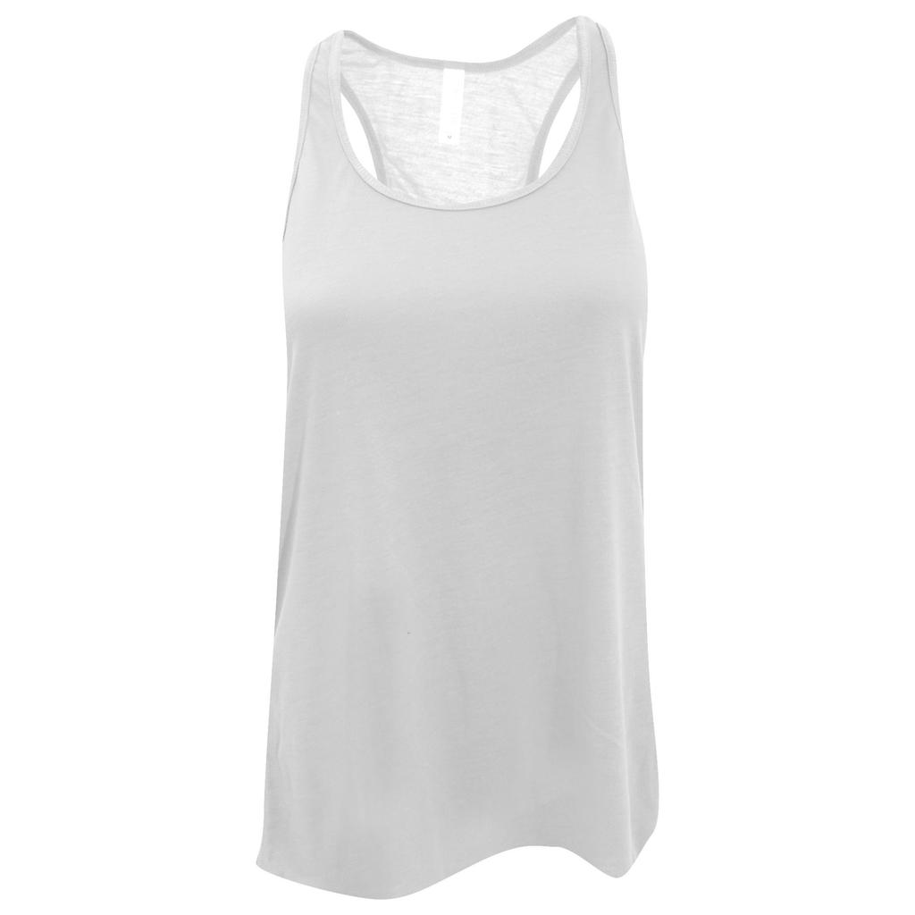 Bella Ladies/Womens Flowy Racerback Tank Top