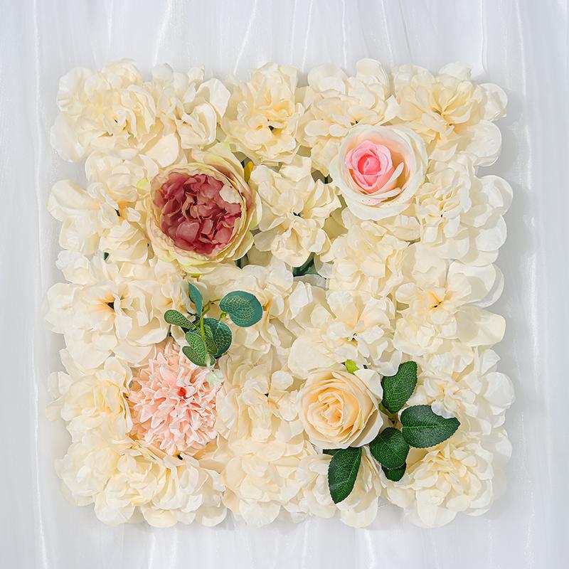 3D настенная панель с цветами 15,7*15,7 дюйма, искусственный цветок, настенный фон, шелковый коврик с розой для домашней вечеринки, свадебного декора, фон