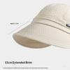 1pc Women's Wide Brim Sun Hat,outdoor Sun Drawstring Adjustable Bucket Summer Quick-drying Bucket Hat for Beach Tarlve Parties