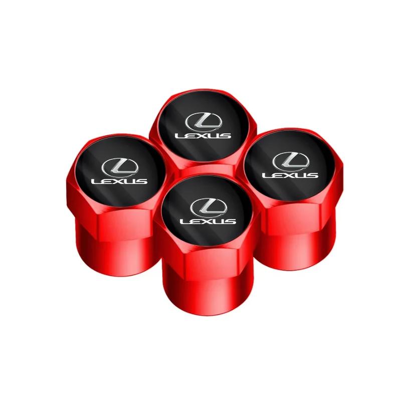 4 шт. Колпачки на ниппель колеса автомобиля Пылезащитные аксессуары Для Lexus ES240 ES250 ES350 IS250 IS300 RX270 NX300 RX300 RX350 SL430 CT200