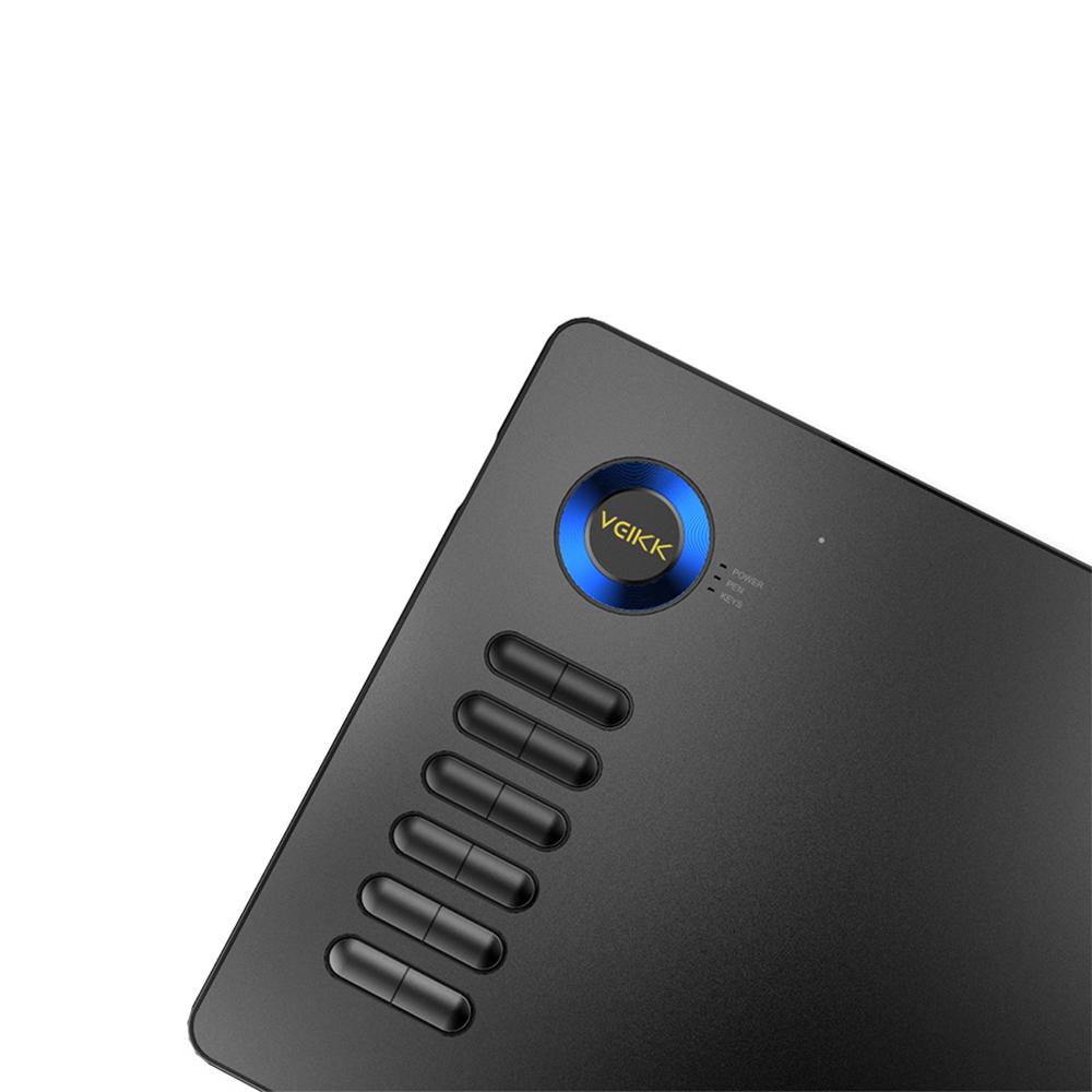 Планшет для рисования VEIKK A15 Графический планшет 10x6 дюймов Цифровой планшет для рисования с индукцией 8192