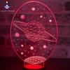 3d Galaxy Saturn Светодиодная настольная лампа Светодиодная настольная лампа Декор для спальни Прикроватные лампы Прохладный светильник для спальни Домашний декор Классные вещи