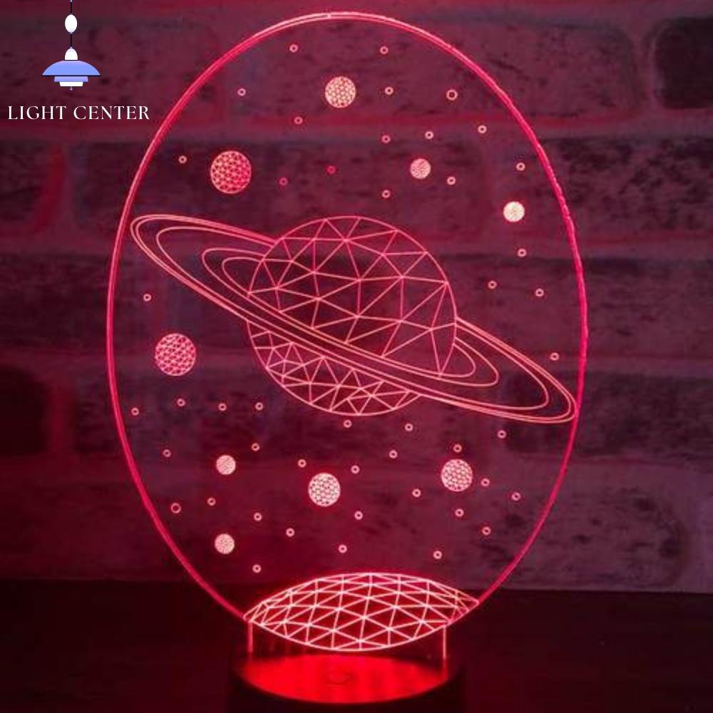 3d Galaxy Saturn Светодиодная настольная лампа Светодиодная настольная лампа Декор для спальни Прикроватные лампы Прохладный светильник для спальни Домашний декор Классные вещи