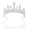 Bride's Crown Pearl Rhinestone Baroque Wedding Accessories Wedding Dress Hairband Crown Headwear