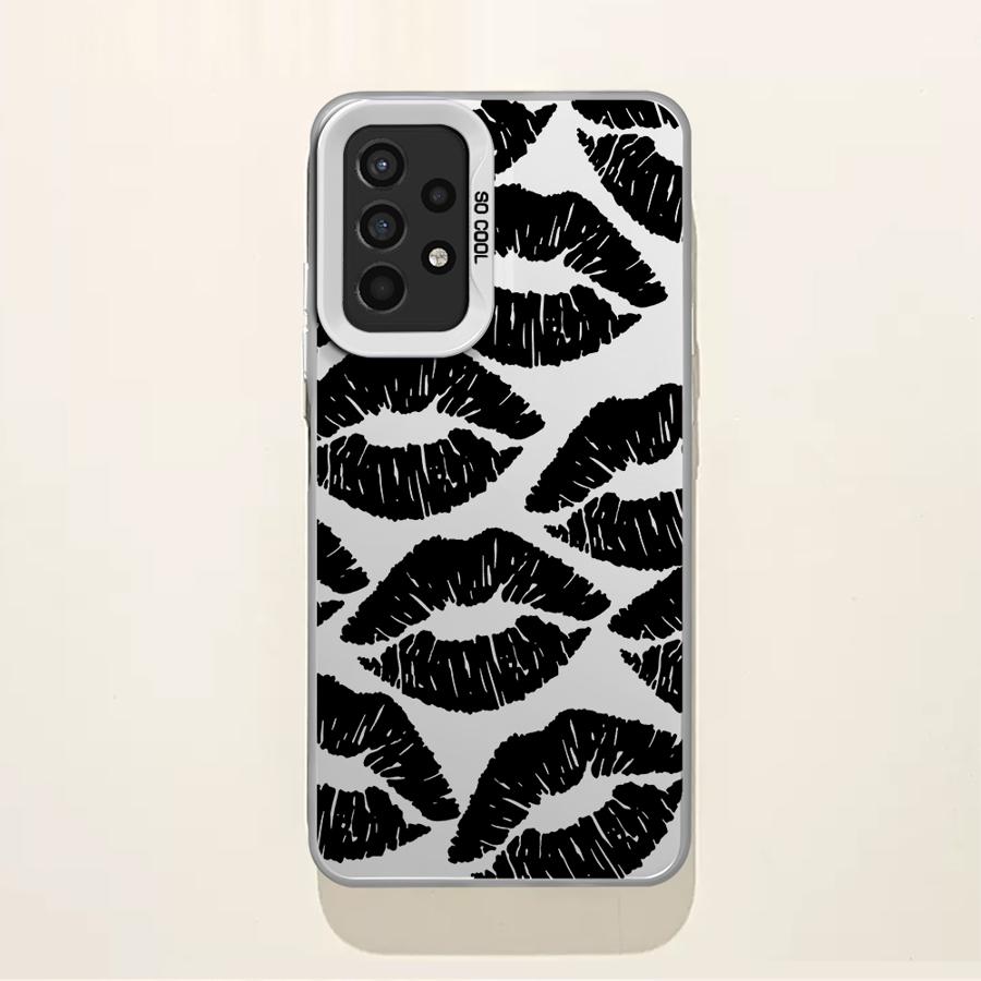 Red Sexy Lips Kiss Phone Case for Samsung Galaxy A12 A13 A14 A16 A22 A23 A24 A25 A32 A33 A34 Cover