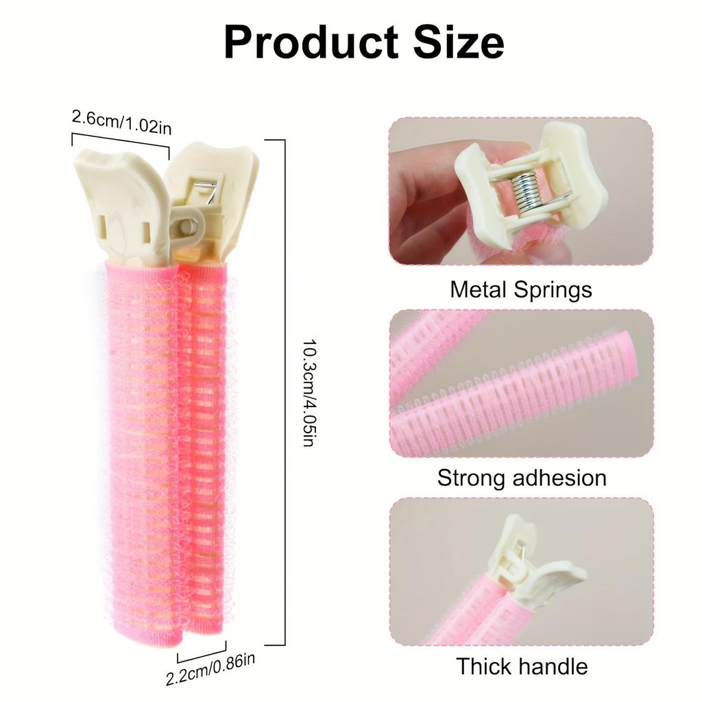 8 шт. Зажимы для придания объема волосам для женщин - Мгновенный прикорневой объем для DIY укладки