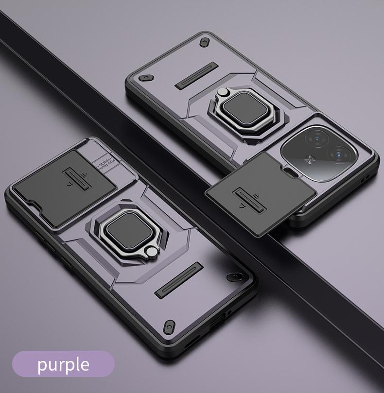 Чехол для объектива камеры Slide для VIVO IQOO Z9 Turbo, противоударный защитный держатель, задний чехол для Vivo V30 Pro S18 iQOO Z9X, чехол для телефона