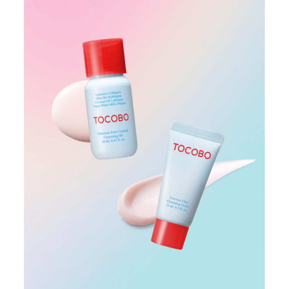 Tocobo Double Cleansing Mini Duo  Cleansing Oil 20ml + Cleansing Foam 15ml 