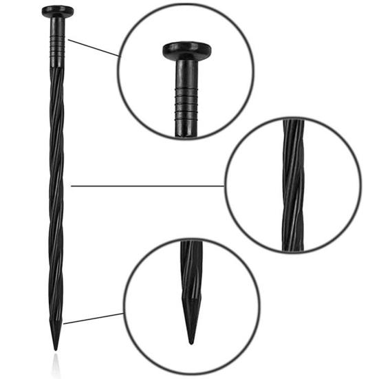 5 см x 10 м бордюр для сада 30 кольев L-образный каменный барьер для травы пейзаж газон цветочная клумба террасная доска садовые принадлежности