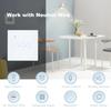 BSEED 1/2/3-клавишные сенсорные Wi-Fi выключатели с конденсатором, 2-сторонние для лестниц, коридоров, ламп, управление через приложение Tuya Smart Life, Alexa, 2 шт.