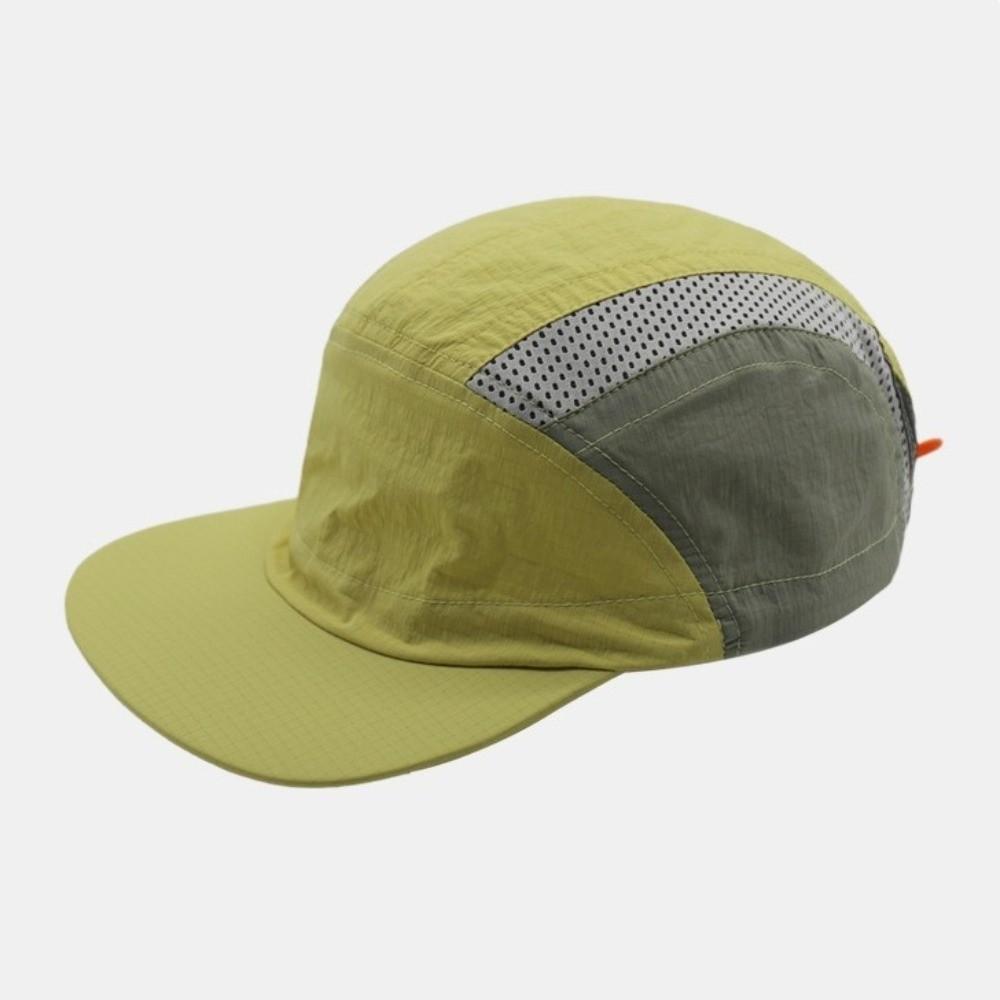 Summer Flat-brimmed Baseball Cap Quick-Dry Ultralight Duckbill Hat Breathable Thin Soft Brim Sun Hat Soft Brim Sun Hat