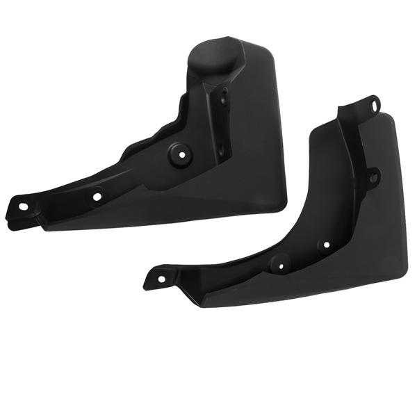 Set of 4 Black Plastic Mudguards for 2019 Toyota RAV4 (US) - Includes Shifters