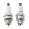 2Pcs 25cc 52cc 62cc Chainsaw Brush Cutter Spark Plug for 2 Stroke Engine