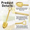 pson 20Pcs 6 Inch Shovel Shape Demitasse Stainless Steel Coffee Spoon for Dessert, Tea, Ice Cream, Appetizers, Party Supplies(Style1, Gold)