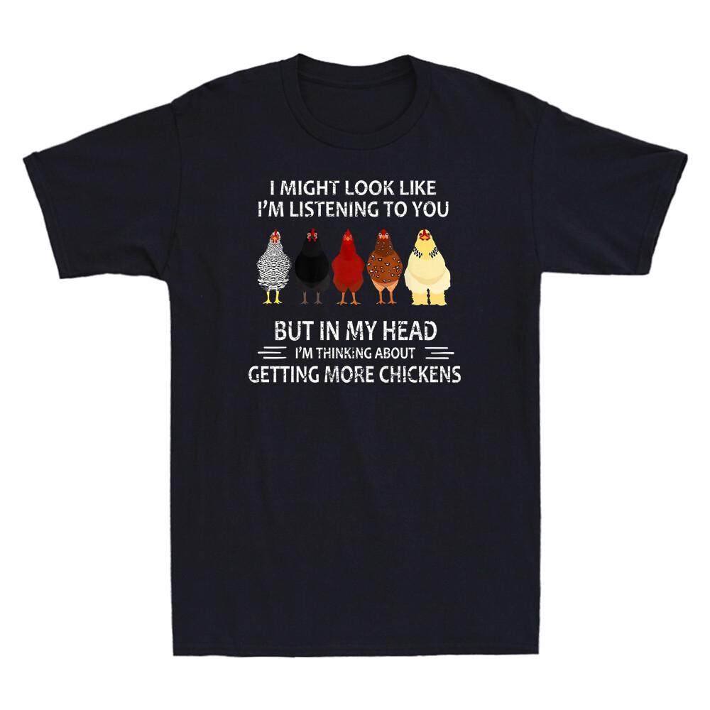 I Might Look Like Im Listening To You But In My Head Cock Vintage Unisexs Tshirt
