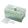 Ice Cube Tray Large Capacity Press Type 28 Ice Cube Maker Mould with Lid and Bin for Home Use