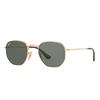RB3548N 001 51 Authentic Flat Frame Lens Green Classic Ray-Ban Sunglasses, Ray-Ban Sunglasses, HEXAGONAL, Lens, Color Gold, Color G-15