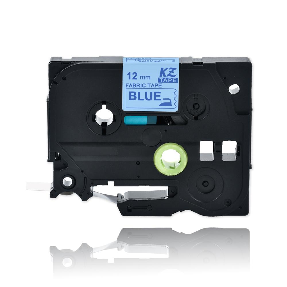 1PK 12 мм этикетка совместима с Brother FA3R FA231 FA3 FA53 тканевая термоклеевая этикеточная лента для принтера Brother PT Label Maker PTH110 PTD210