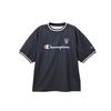 Champion Short Sleeve Crew Script Logo Action T-Shirt, LooseFit, Neck, Print, Style, C3-B312-080-L