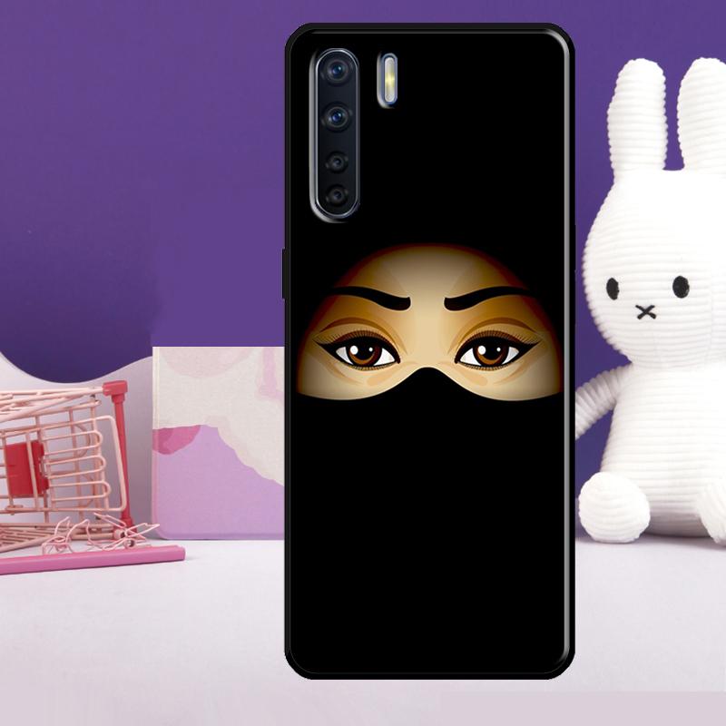 Мусульманский Исламский Арабский Хиджаб Чехол для Девушки Для Oppo A5 Pro A15 A17 A57 A77 A18 A38 A58 A78 A98 A94 A74 A54 A40 A60 A80 A16 A76 A96