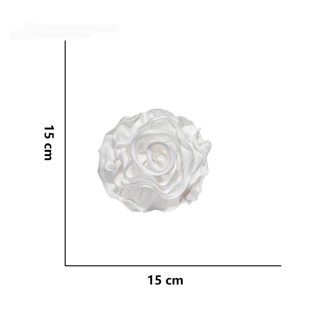 Fashion Large Flower Corsage Handmade Clothing Accessories New 3d Rose Flower Patch