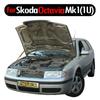 Для Skoda Octavia 1U 1996-2010 focus mk1 skoda octavia a5 Передняя крышка капота Модификация Газовые упоры Углепластик Пружинный амортизатор