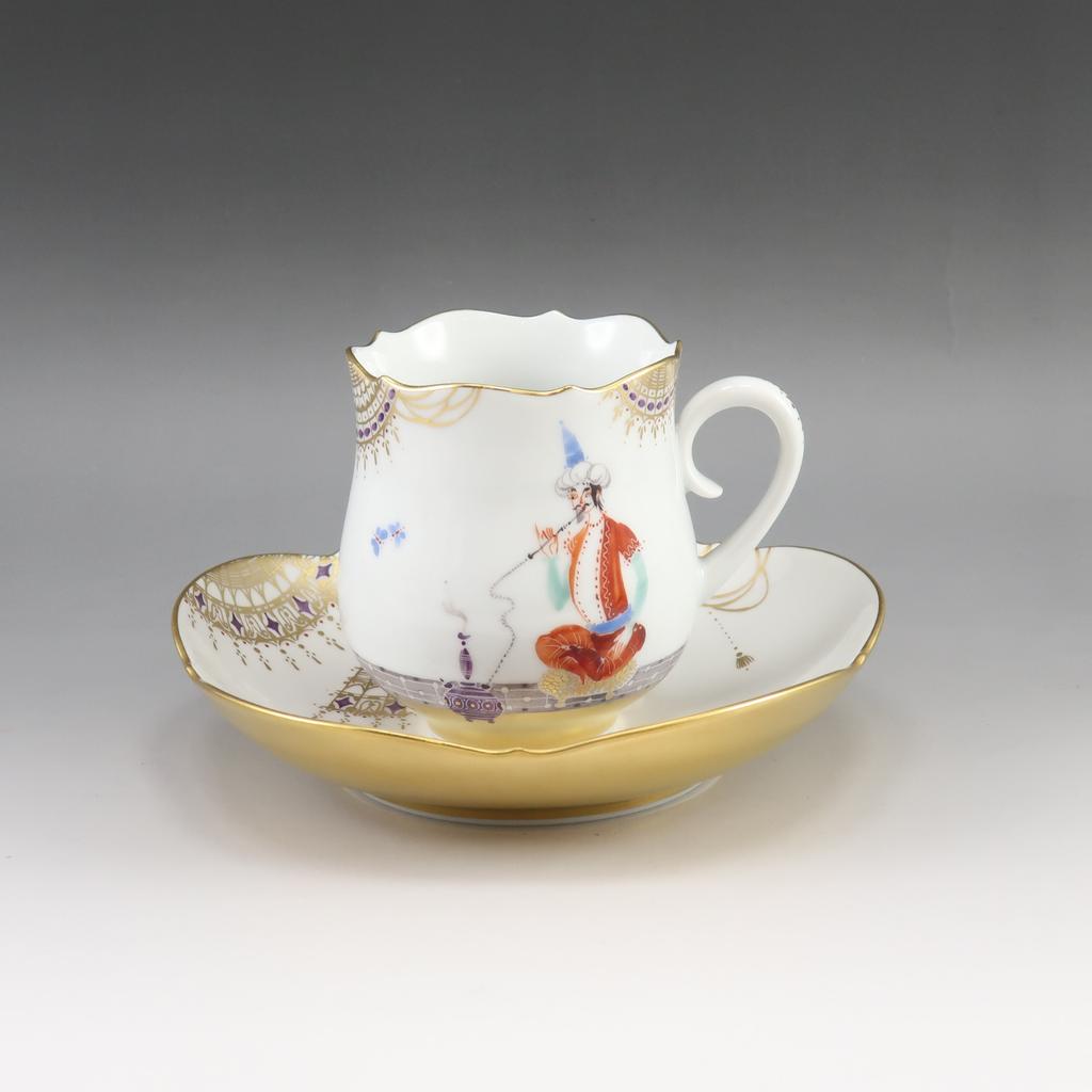 Meissen Arabian Nights Cup & Saucer Tableware 23582/680710 No.4 _ Used