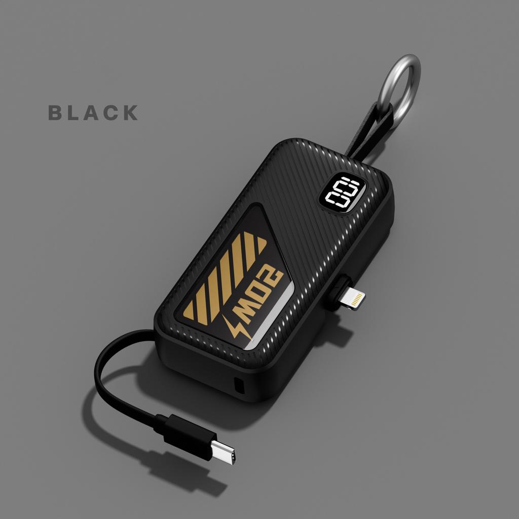 Портативный внешний аккумулятор 5000 мАч, капсульный внешний аккумулятор, быстрая зарядка, большая емкость, компактное и портативное зарядное устройство