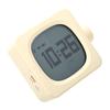 Vintage Cube Smart Alarm Clock with Night Light Rotating Switch Rechargeable Bedside Alarm Clock