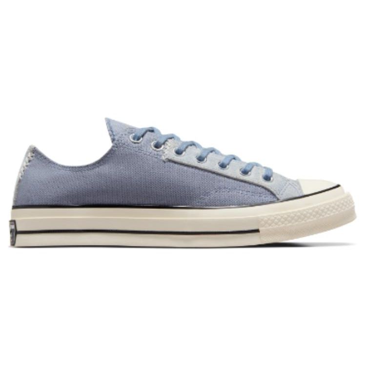 Converse Прочные Амортизирующие Низкие Кеды из Канваса Унисекс Кроссовки Серо-Синие A06539C