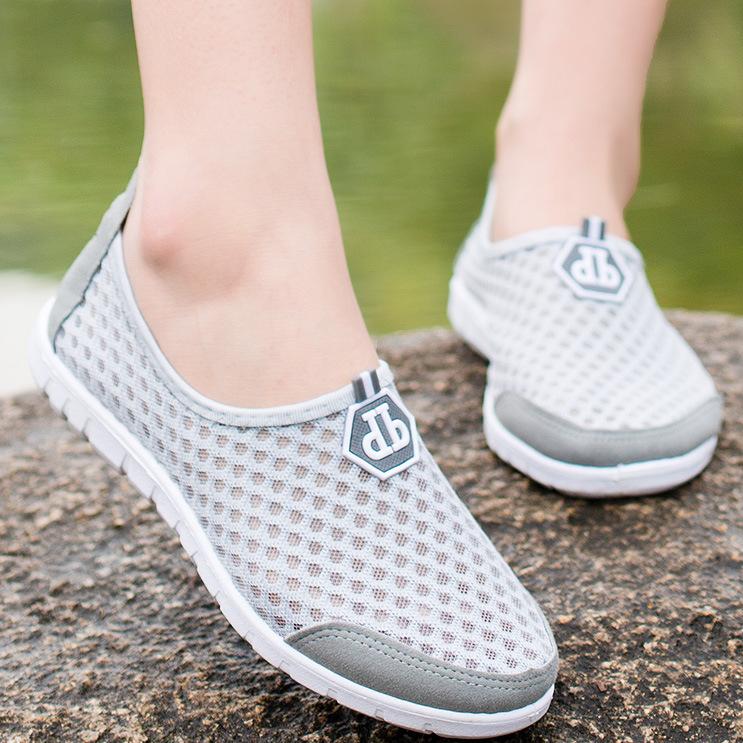 Net Shoes Men's Summer Breathable Sports Shoes Men's Casual Women Sneakers