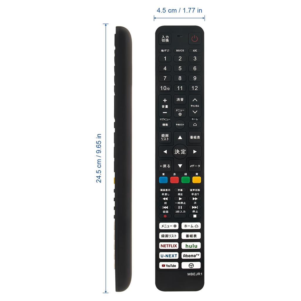 AULCMEET Альтернативный пульт дистанционного управления, подходящий для TCL Smart TV RC610JJR1 RC610JJR2 RC610 JJI1 RC610JJR3 32S5200A 40S5200B 43P8B 50P8B 55P8S 65P8S 55C8 65C8