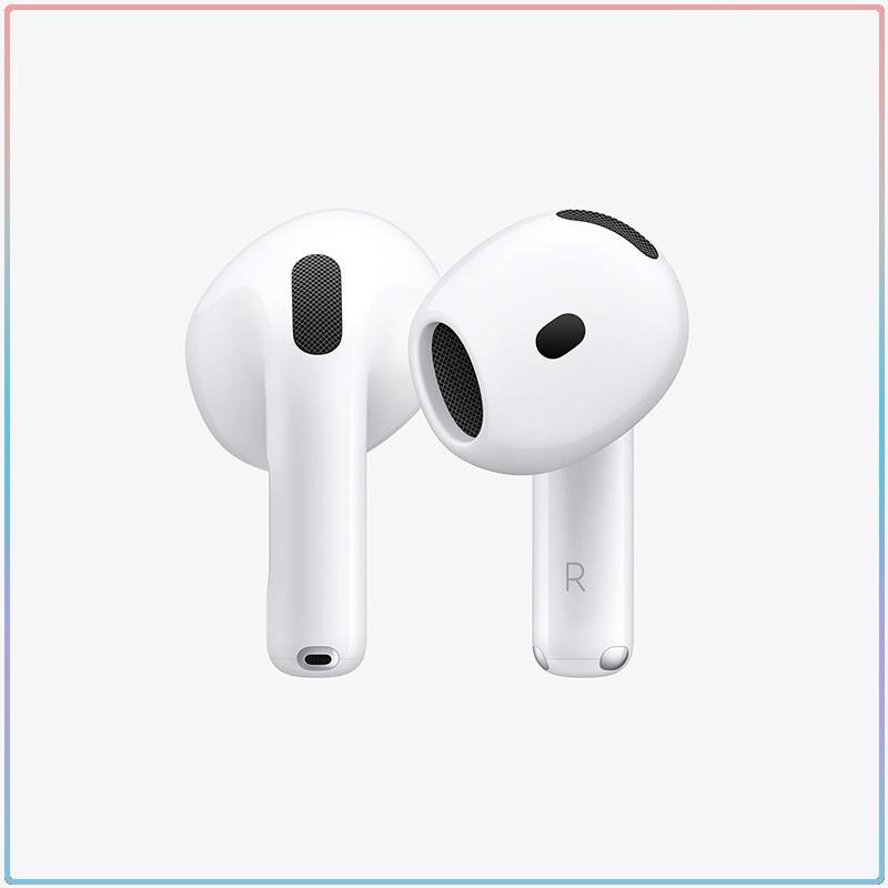 Apple AirPods 4 Bluetooth 5.3 Беспроводные наушники Адаптивный эквалайзер Изоляция голоса Двойной микрофон Длительное воспроизведение 30 часов Автоматическое всплывающее окно Спортивные Мини-наушники