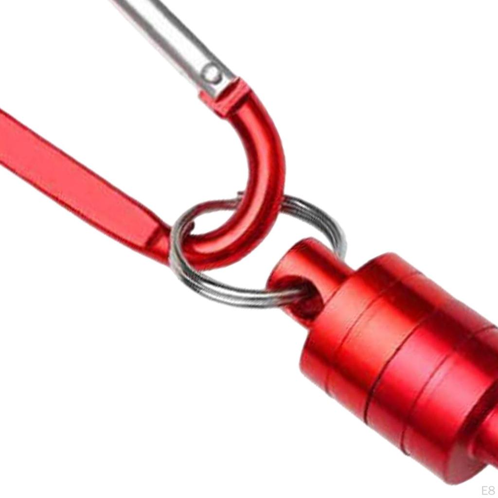 Карабиновый зажим, металлический держатель для гамаков, альпинистских качелей, синий