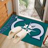 Mariners Team Logo Rug Office Carpet Non-Slip Mat, Chair Rug Floor Covering for Gaming, Bedroom, Living Room , Home Decor Christmas Gift