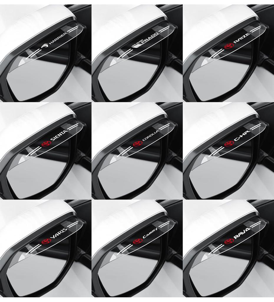 Jimny Dedicated Door Mirror, Visor, Rainproof Sticker, Side Mirror, Rain Prevention, Snow Prevention, Rain