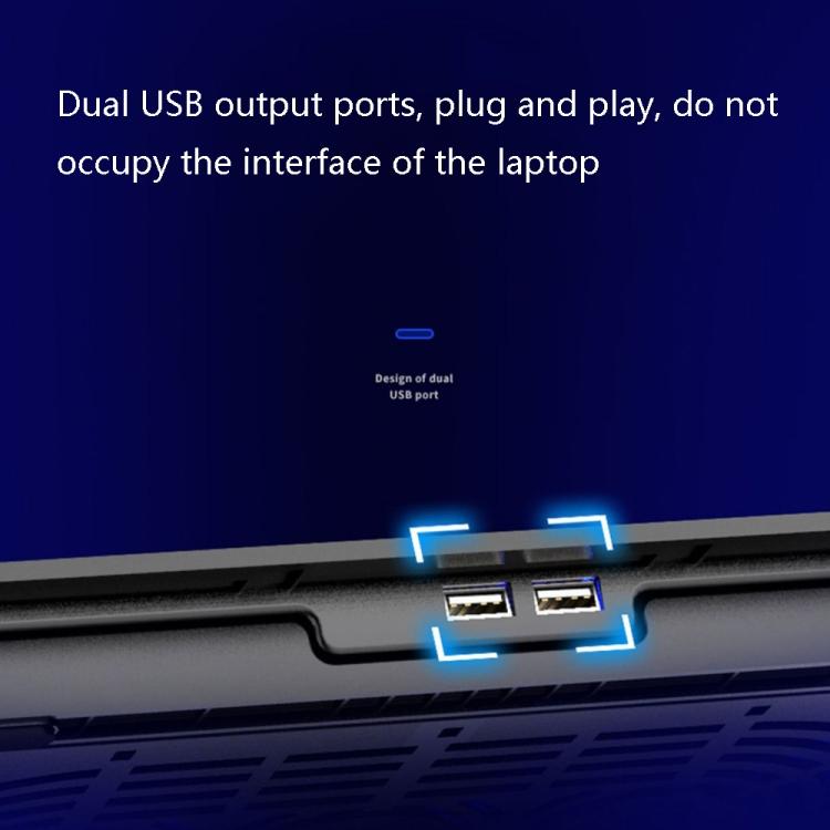 Original ICE COOREL N106 Laptop Base Adjustment Radiator Dual-Fan Notebook Cooling Bracket