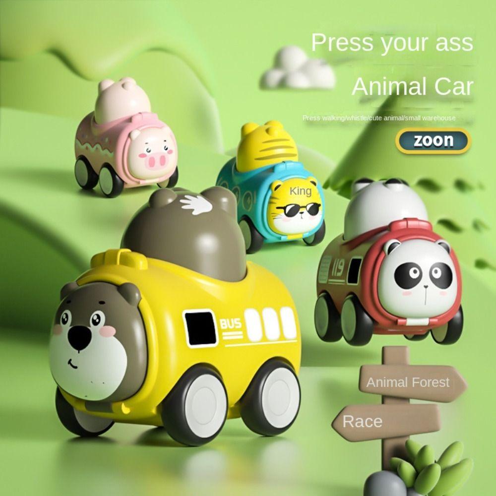 Tipper Truck Inertia Toy Car Cartoon Animal Vehicle Model Exquisite Construction Trucks  Boys Gifts