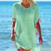 Trendy Beach Dress Lightweight Thin Soft Loose Casual Bikini Cover Up for Outdoor