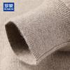 ROMON Men's 100% Pure Cashmere Half-High Collar Pullover Sweater
