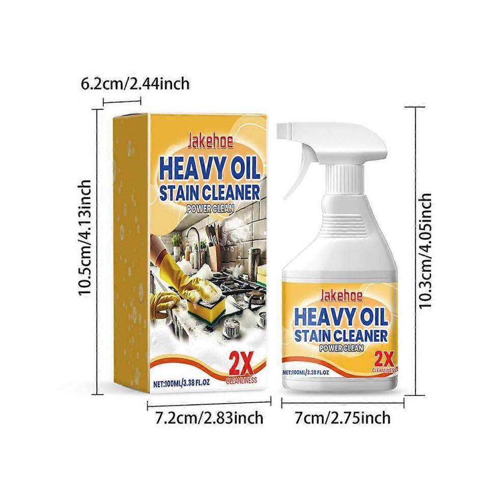 (3pcs)Heavy Duty Oil Stain Cleaner Spray - All-Purpose Foaming Degreaser for Kitchen, Bathroom & Sink Stains