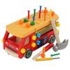 Creative Children's Multifunctional Nut Car: Enhance Fine Motor Skills with Hands-on Assembly Building Blocks.