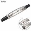 uxcell XLR Male/Female Connector Cable Plug Audio Socket for Microphone, 3-Pin, 1 Pair