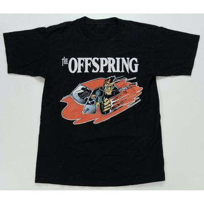 1995 Глупая Винтажная Футболка The Offspring Смешная Черная S 234XL Ne557