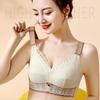 Бюстгальтер большого размера для женщин без стальных косточек, антипровисающий бюстгальтер, тонкий дизайн, собранный и регулируемый бюстгальтер