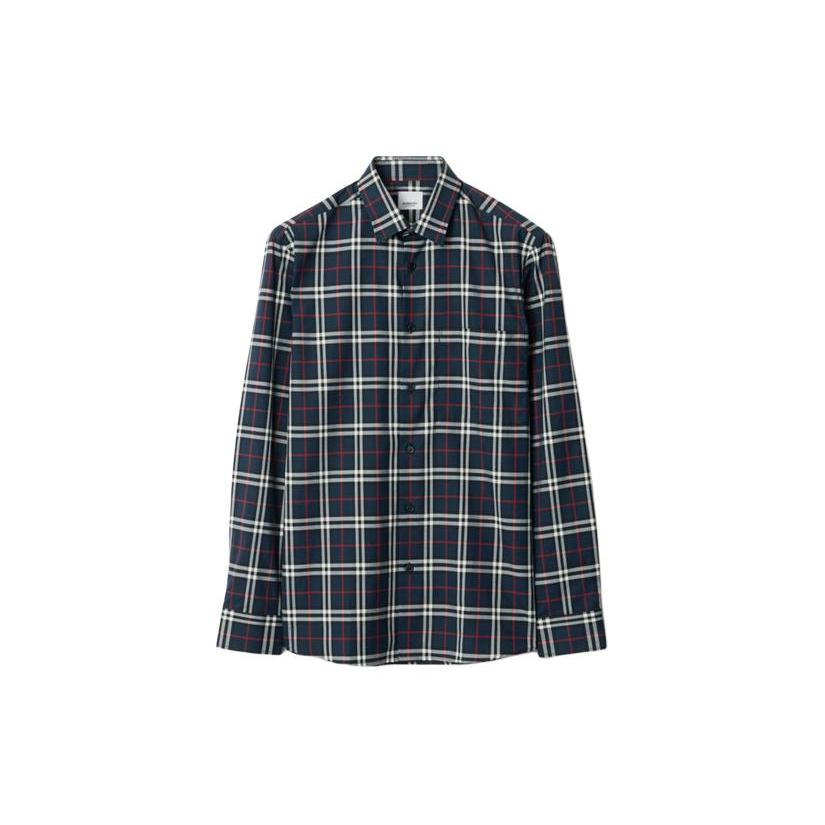 Burberry Simpson checked cotton shirt 80732201