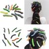 Set of 12 Trendy Caterpillars Hair Ornament Stylish Caterpillars Hair Clasps Adornment Playful Hair Clip Accessory