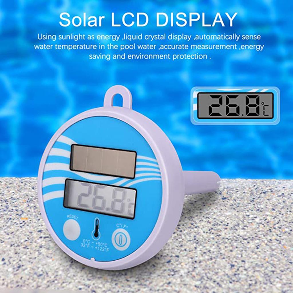 Waterproof Swimming Pool Thermometer Practical Water Temperature Monitor For Most Pool Types