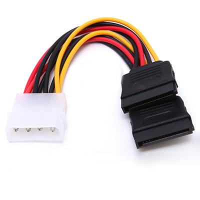 4-контактный IDE 15-контактный 2 Molex к питанию для жесткого диска Serial SATA